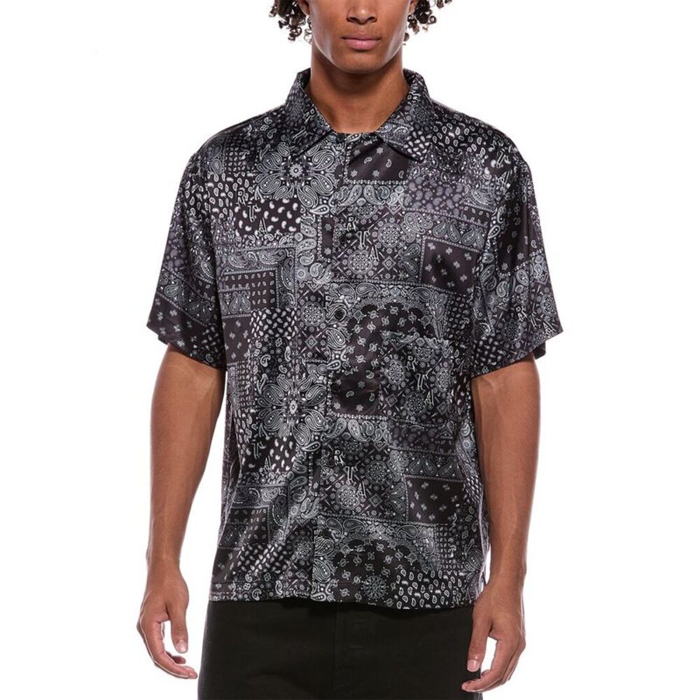 Rta Mens  George Shirt, Black